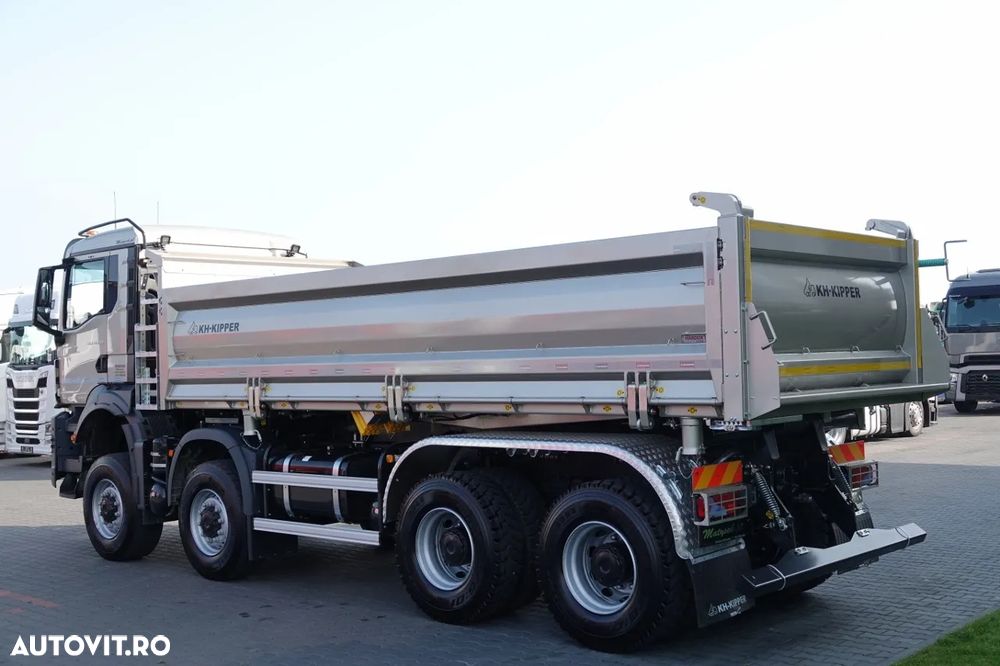 MAN TGS 41.480 / 8x6 / BASCULANĂ SPATE / MANUAL / NOU NOU / KH-KIPPER / - 16