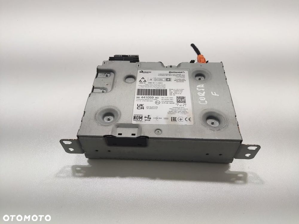 FABRYCZNA NAWIGACJA RADIO OPEL CORSA F 2019-2024 9844105980 - 2