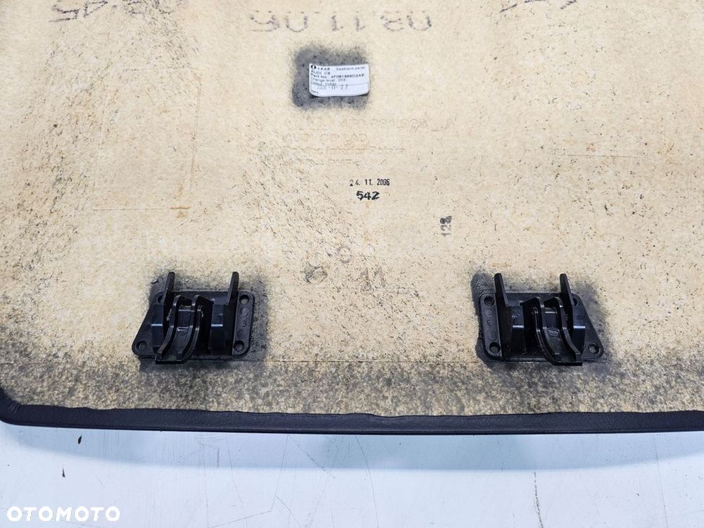 OSŁONA TYLNA FOTELA AUDI A6 C6 4F0881969A GRANATOWA - 6