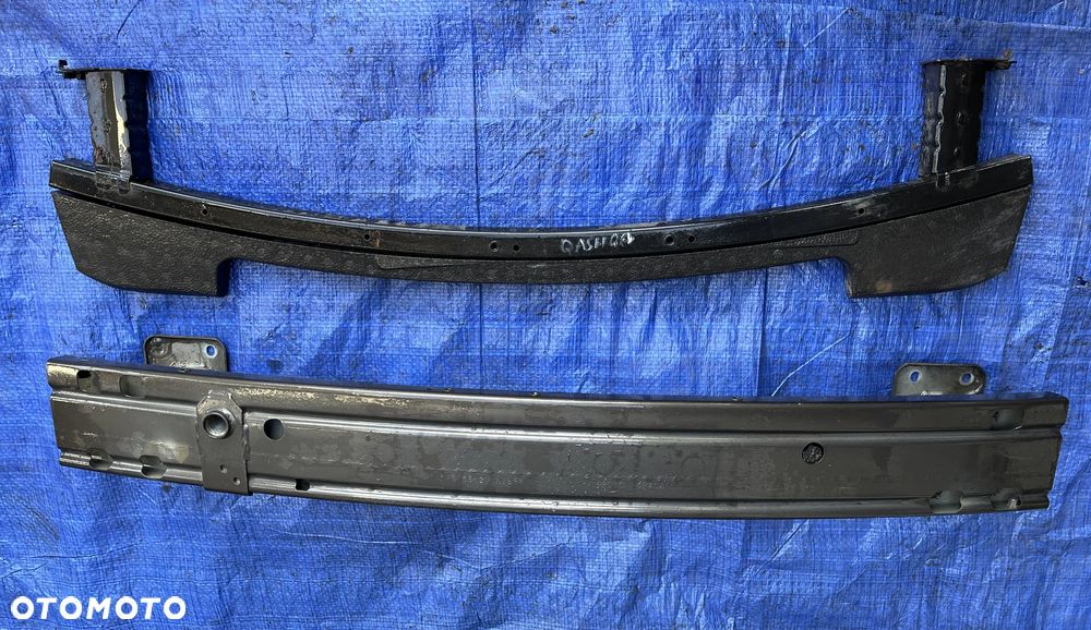 KOMPLETNY PAS PRZEDNI NISSAN QASHQAI J11 1.2  WZMOCNIENIE CHŁODNICA PODŁUŻNICE KOMPLET BELKA ABSORBER - 2