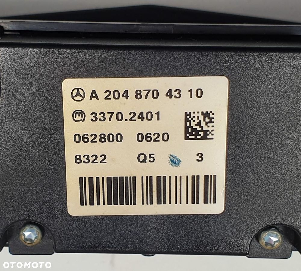 PANEL PODGRZEWANIA FOTELI PDC MERCEDES W204 - 6