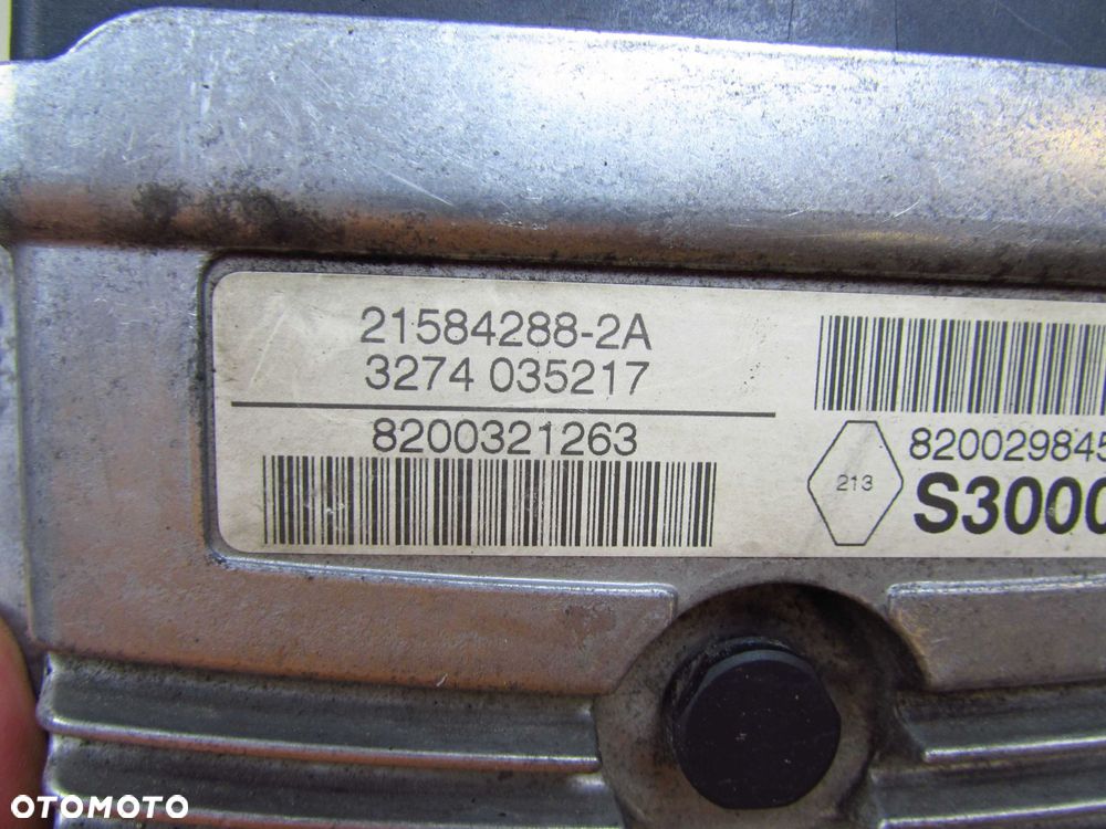 RENAULT  MEGANE III SCENIC III 1.6 16V KOMPUTER STEROWNIK 21584288-2A 8200298457 - 5