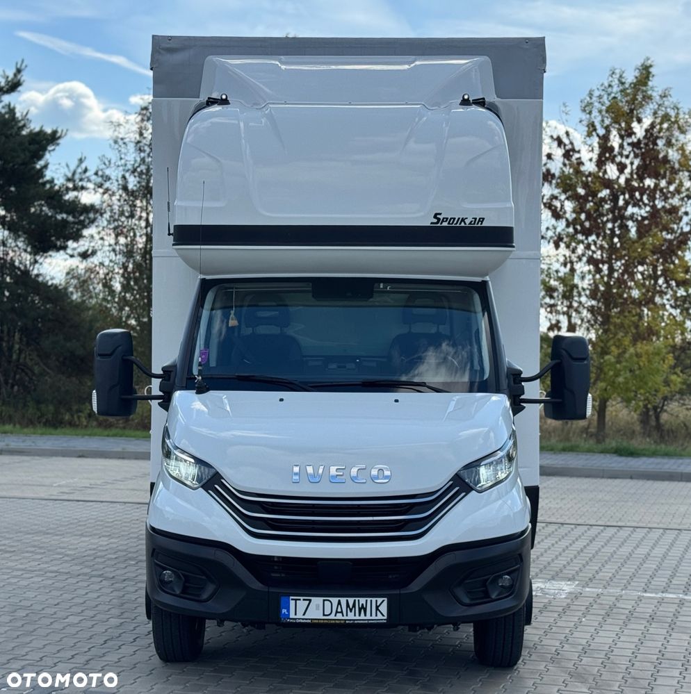 Iveco Daily 2023r Hi-Matic‼️70C18H‼️3.0 // Winda Dhollandia 1000KG // Plandeka 16 Palet 2x Firanka + Dach zsuwany ‼️Wysokość rampowa Full LED Tempomat Aktywny ACC Salon Polska  6.43mx2.45mx2.70m DMC7200KG Faktura Vat 23% - 6