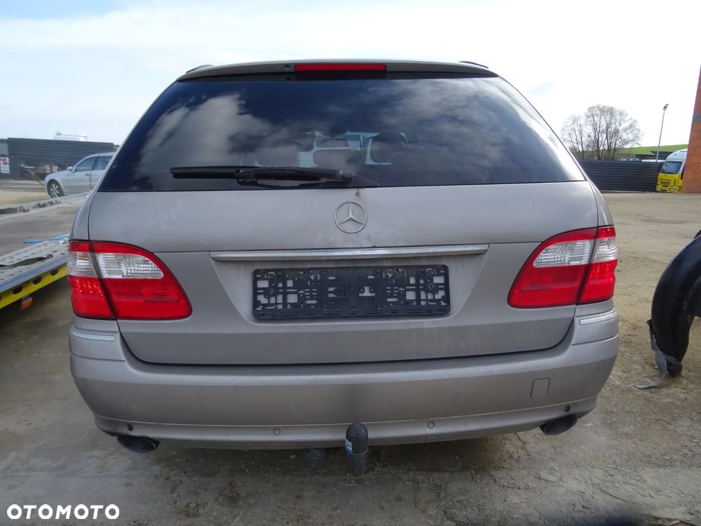 Mercedes E W211 (lakier C723) maska zderzak błotnik klapa deska lampa części - 5