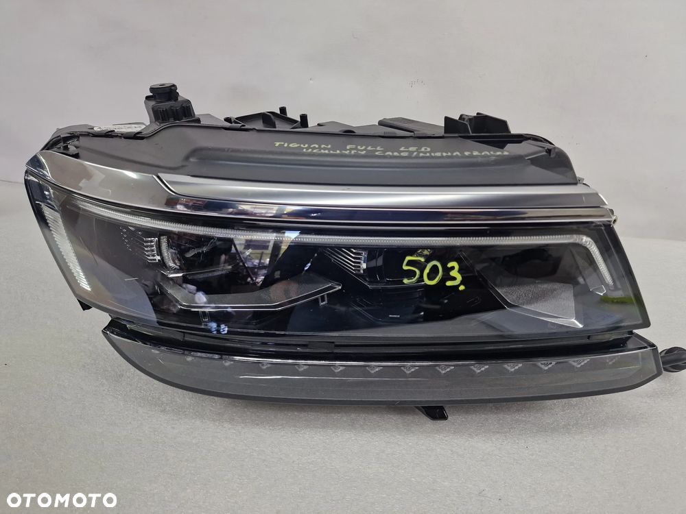 VW TIGUAN II 5NA / 5NB 15- ŁADNA PRAWA LAMPA PRZEDNIA PRZÓD FULL LED , NR 5NB941114A , NR AUKCJI LA503 - 1