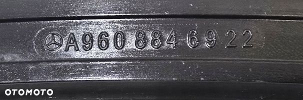 listwa błotnika lewa lewy przód mercedes actros mp4 a9608846922 - 4