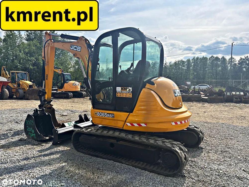 JCB 8065 MINI-KOPARKA 2010 R. MTH:4906! | CAT 307 JCB 855 - 23