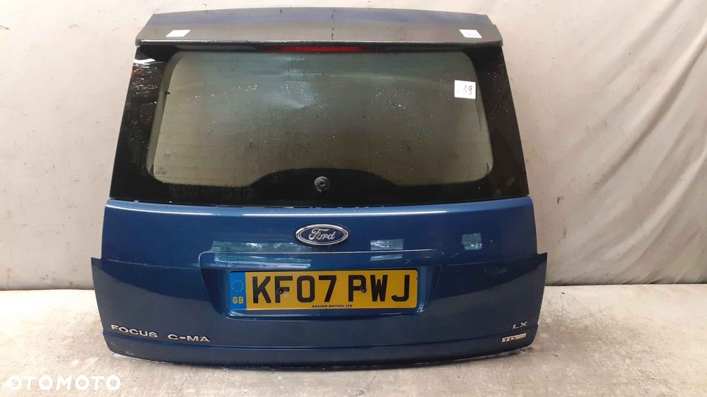 ! KLAPA TYŁ TYLNA BAGAŻNIKA FORD CMAX C-MAX LIFT FL 36 NIEBIESKI - 1