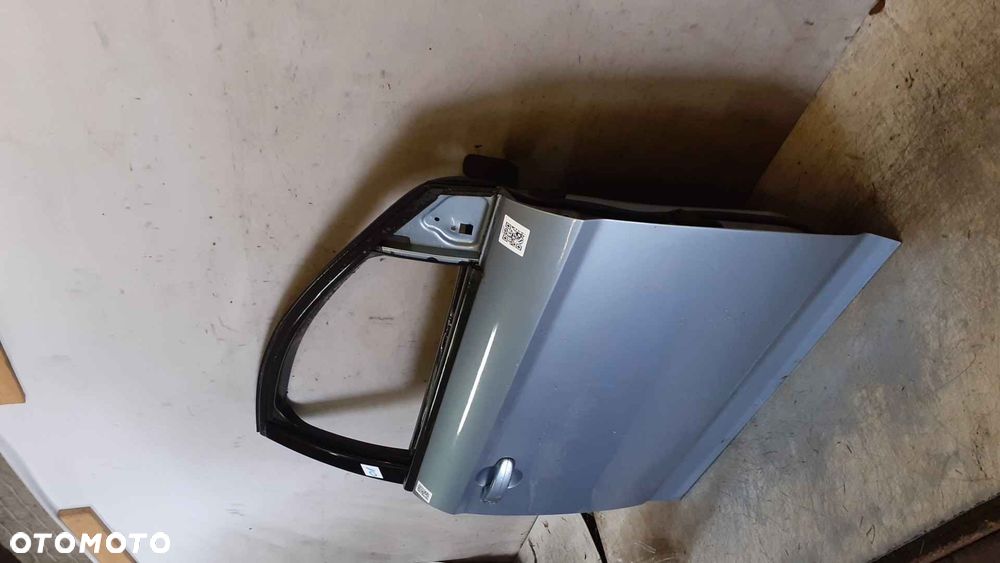 / DRZWI PRZÓD PRZEDNIE PRAWE  FORD MONDEO MK.4 4 IV BŁĘKITNE MORSKIE - 3