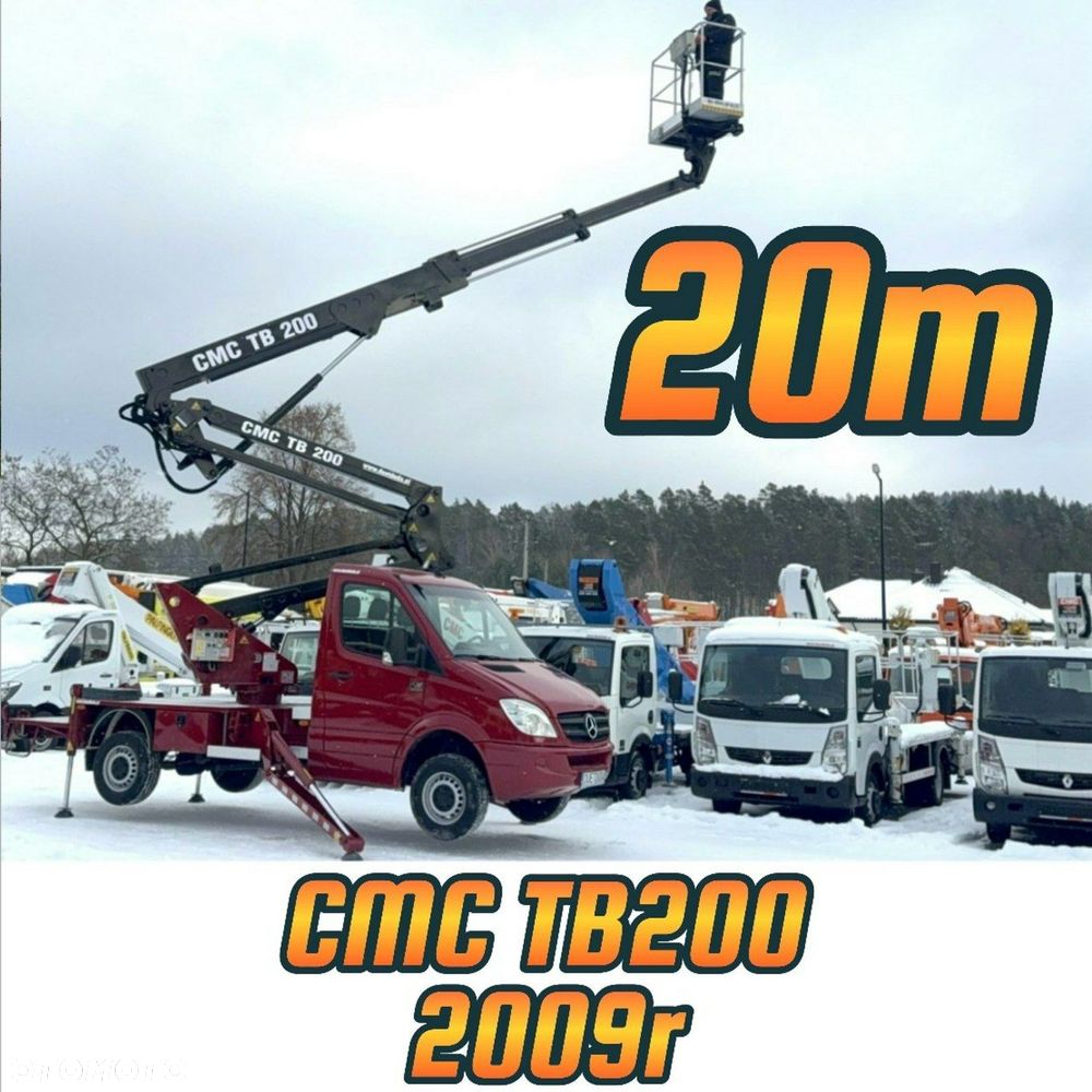 Nissan Zwyżka Podnośnik Koszowy 4X4 CABSTAR MAXITY SPRINTER - 37