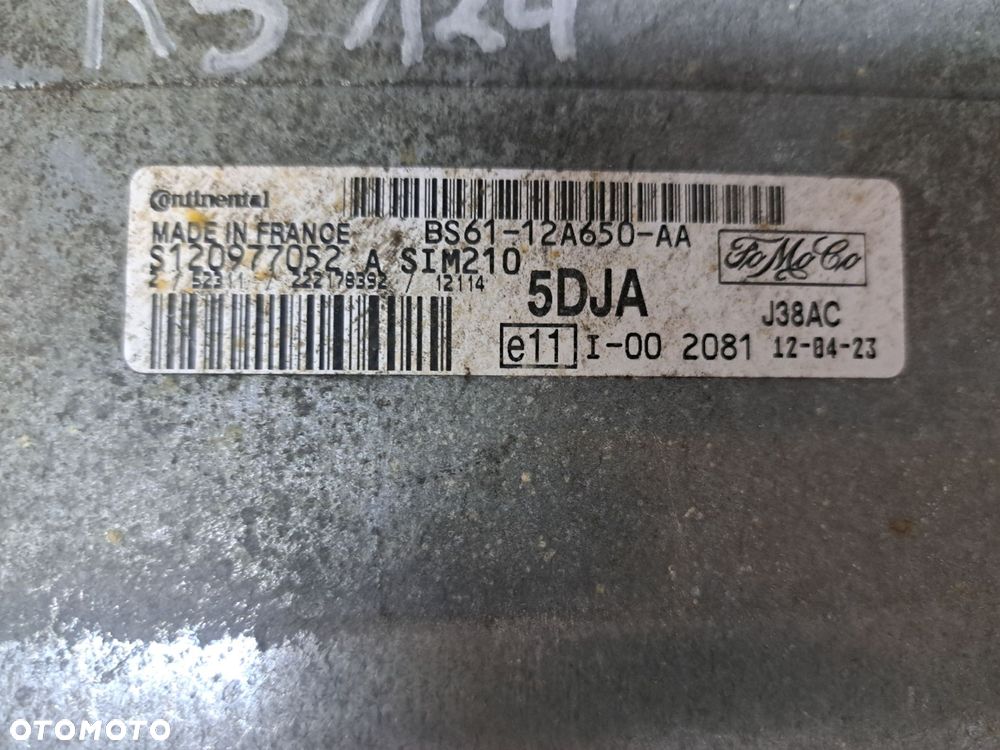 FORD KOMPUTER  STEROWNIK  SILNIKA BS61 12A650 AA - 2