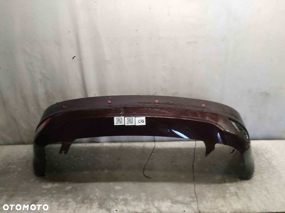 ^ ZDERZAK TYŁ TYLNY FORD FOCUS MK.2 2 II LIFT FL HB BORDO BORDOWY PDC CZUJNIKI - 1