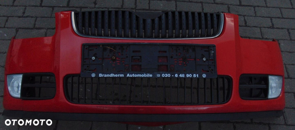 ZDERZAK PRZÓD PRZEDNI SKODA FABIA 2 II ROOMSTER EUROPA 8151