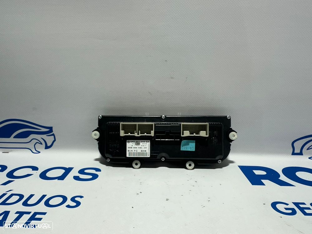 .Display Sofagem Comando Ar Condicionado AC Climatronic VW Volkswagen 5K0907044EA 2004 - 2018 - 6