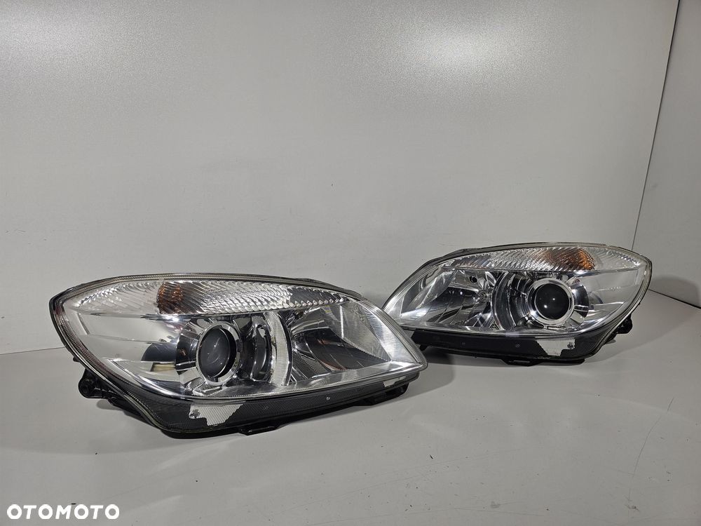 Skoda fabia ii lift lampy przód przednie roomster lewa  prawa - 2