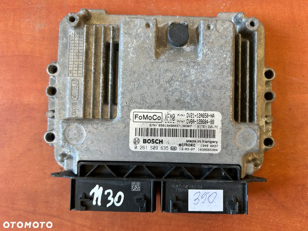 KOMPUTER STEROWNIK SILNIKA 0261S09635 DV21-12A650-NA CV6A-12B684-BB FORD