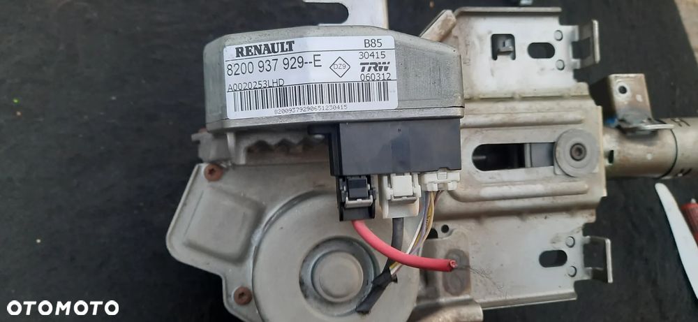 Renault Clio III Clio 3 Maglownica przekładnia kierownicza 8200595935 a0027307Elektrycznie wspomaganie kierownicy 8200937929 a0020253lhd Drążek Krzyżak Kolumny kierowniczej 8200751242 a0013444 Serwo Pompa hamulcowa  472101170r - 6