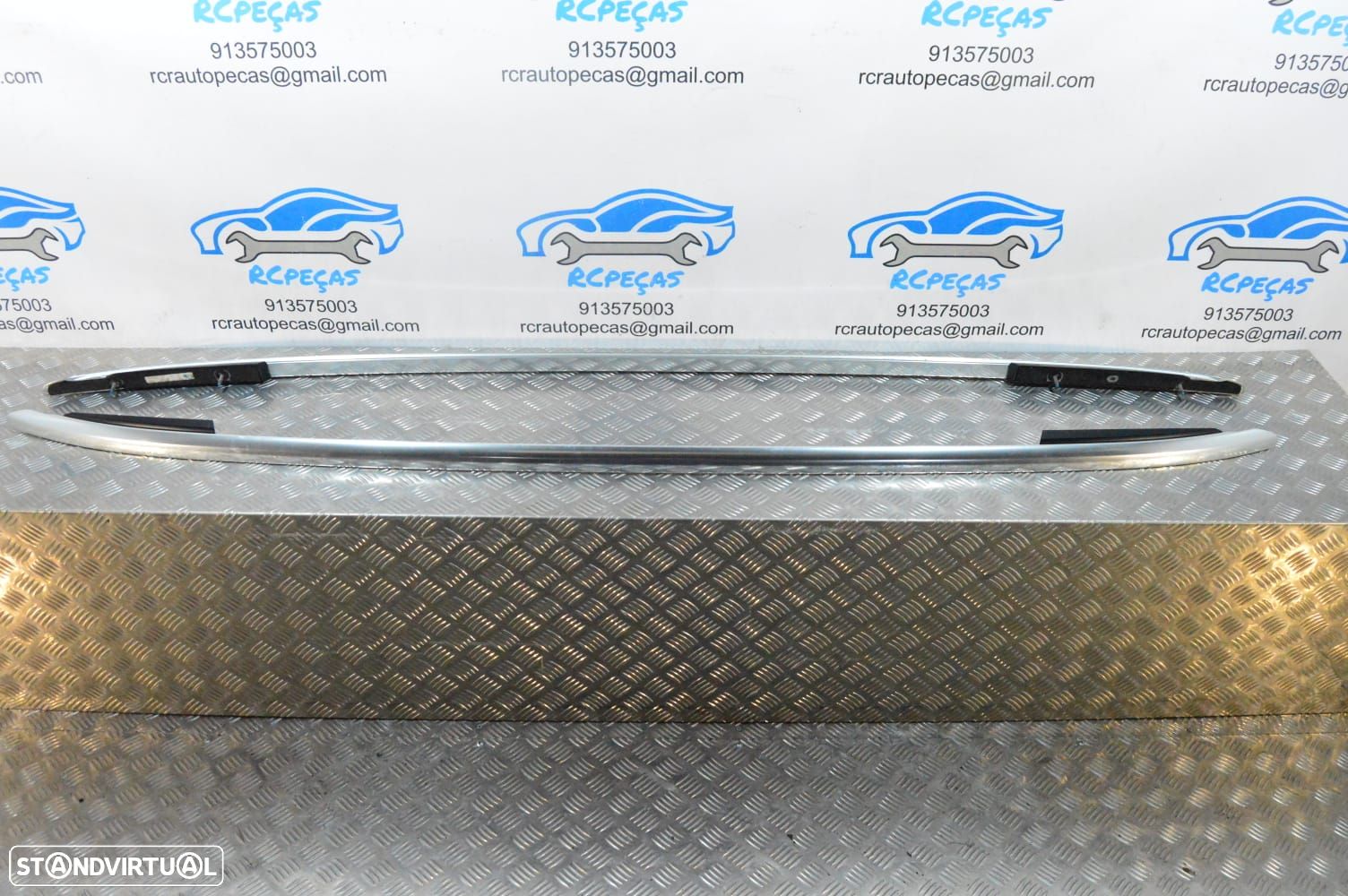 BARRA BARRAS TETO TECTO TEJADILHO LONGIT VW VOLKSWAGEN 7N0860043ZAQ 7N0860043 7N0860044ZAQ 7N0860044 VW VOLKSWAGEN SHARAN 7N2 2.0 TDI 140CV CFF CFFB - 1