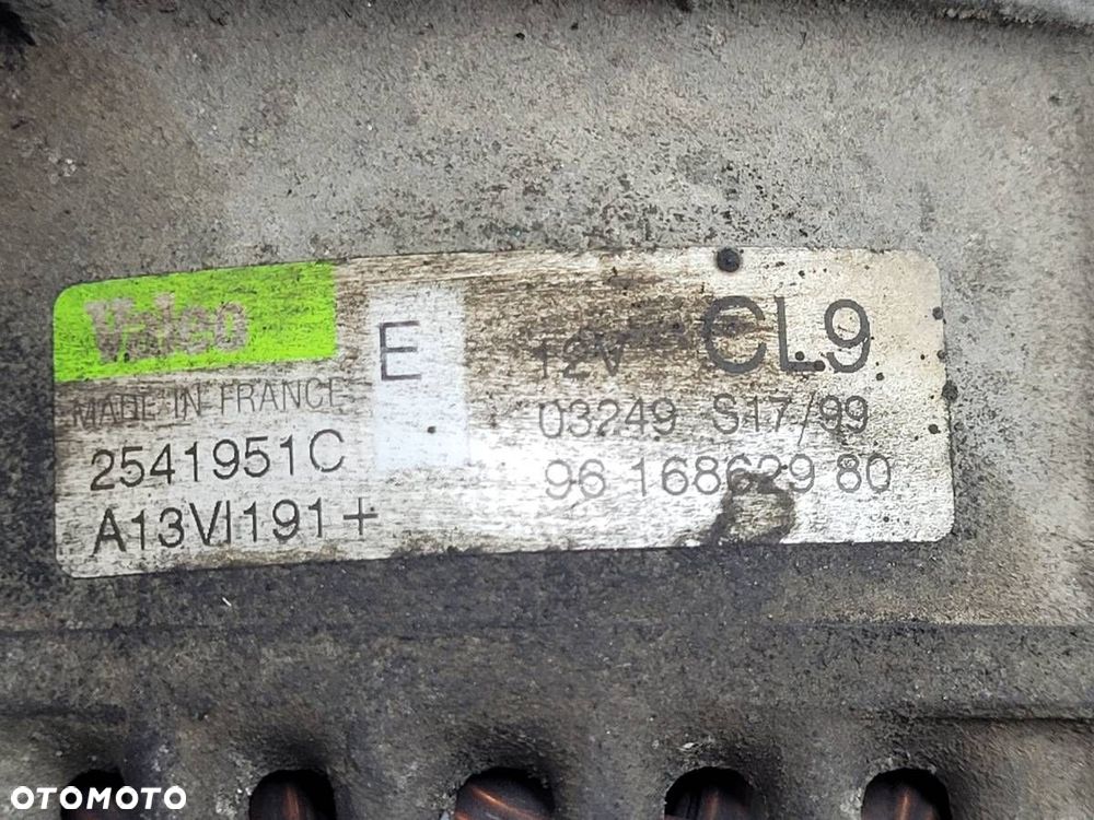 ALTERNATOR PEUGEOT BOXER I 2.5 DCI 9616862980 - 7