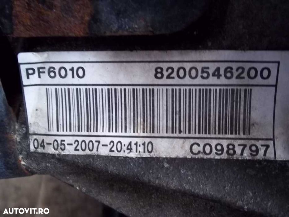 Cutie de viteza Opel Vivaro / Renault Trafic 2.0 D; PF6010; 6 Trepte - 1