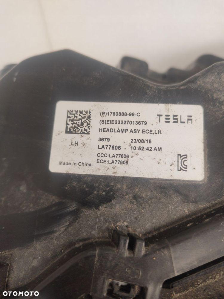 tesla 3 highland full led lampa lewy przód 1760888-99-c - 3