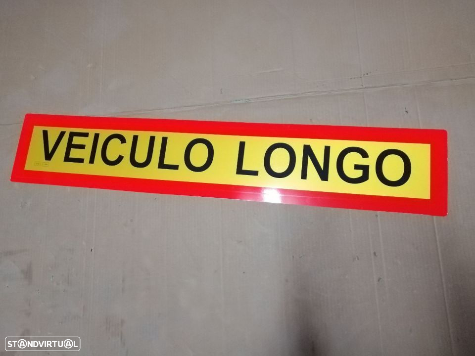 Chapa refletora Veiculo Longo Modelo 4 Semi-reboques NOVA - 2