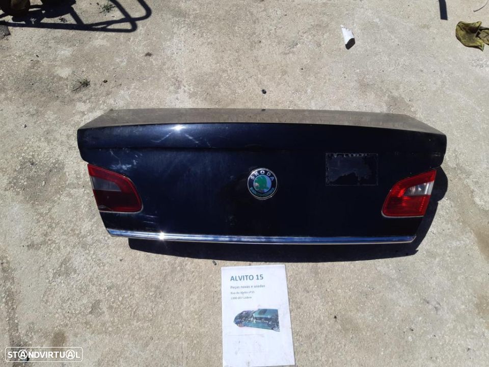 tampa da mala Skoda Superb 2010 - 1
