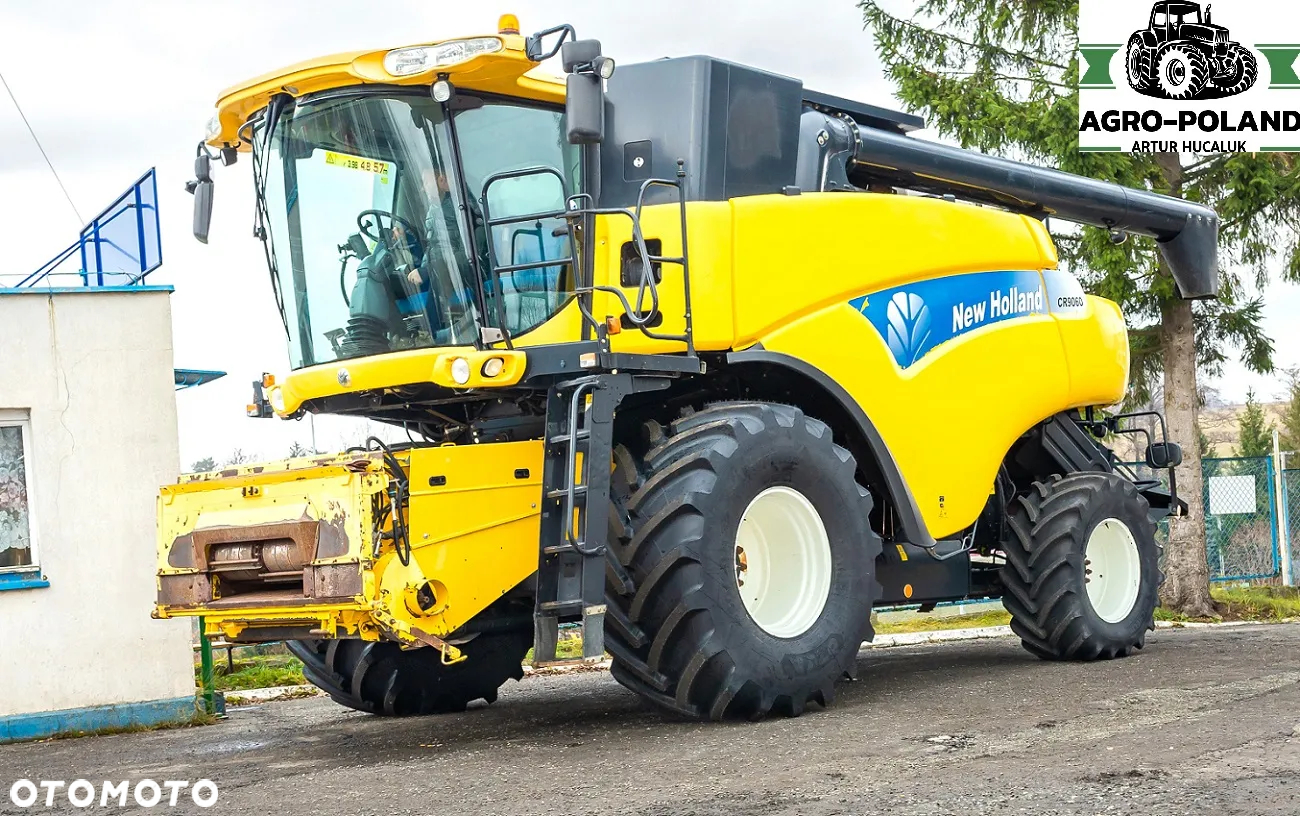 New Holland CR 9060 - 2008 - 2554 h + HEDER 6,09 M - 3