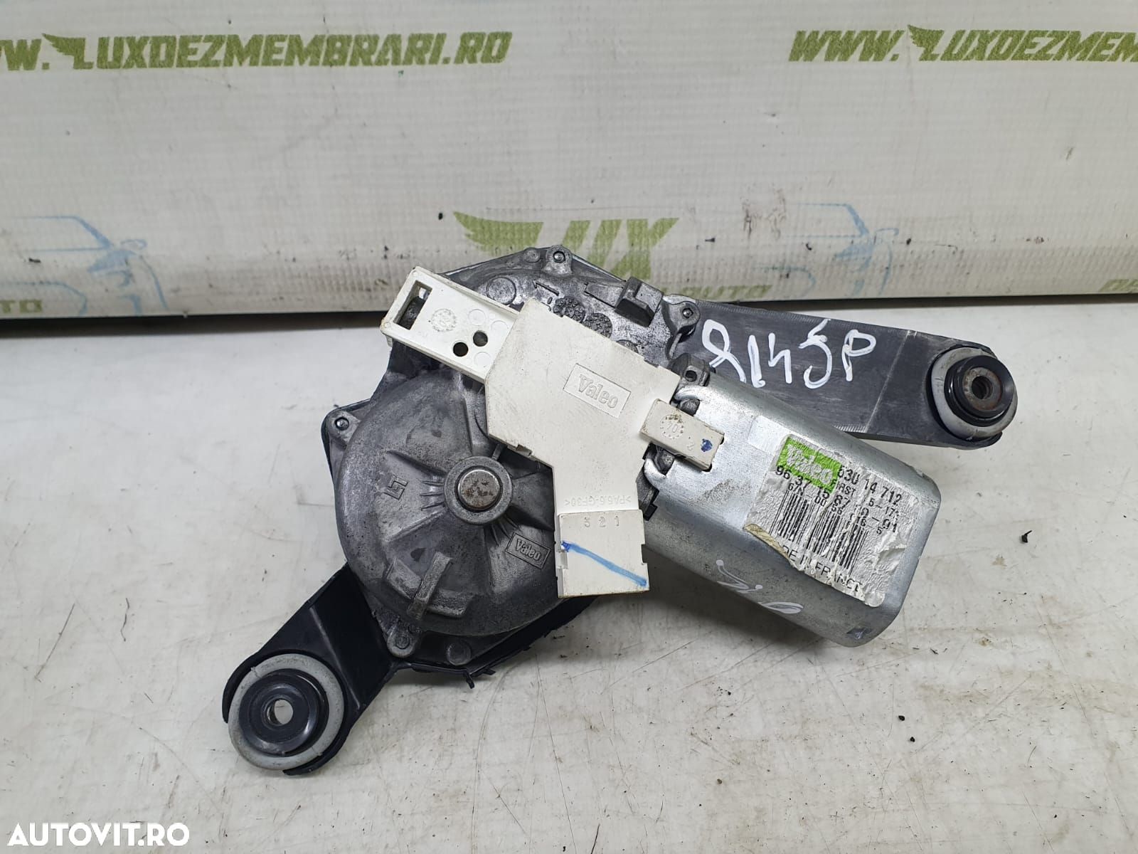 Motoras stergator haion 9637158780 Peugeot 307 1 [facelift] [2005 - 2 - 1