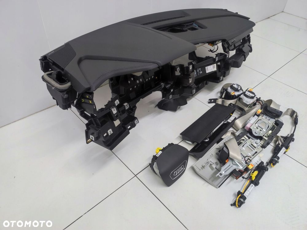 deska konsola poduszki pasy audi q8 etron usa orginał - 3