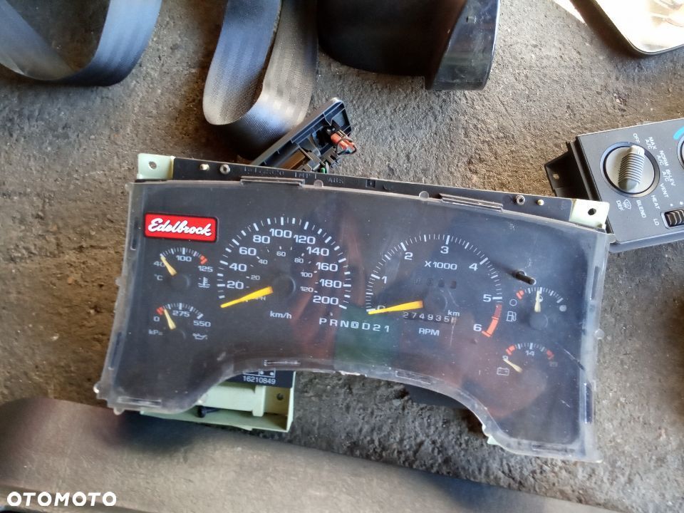 CHEVROLET BLAZER zegary licznik 1995–2005 4.3 v6 VORTEC s10 GMC Jimmy Sonoma pickup odometer speedometer 1995 1996 1997 1998 1999 2000 2001 2002 2003 2004 2005 - 2