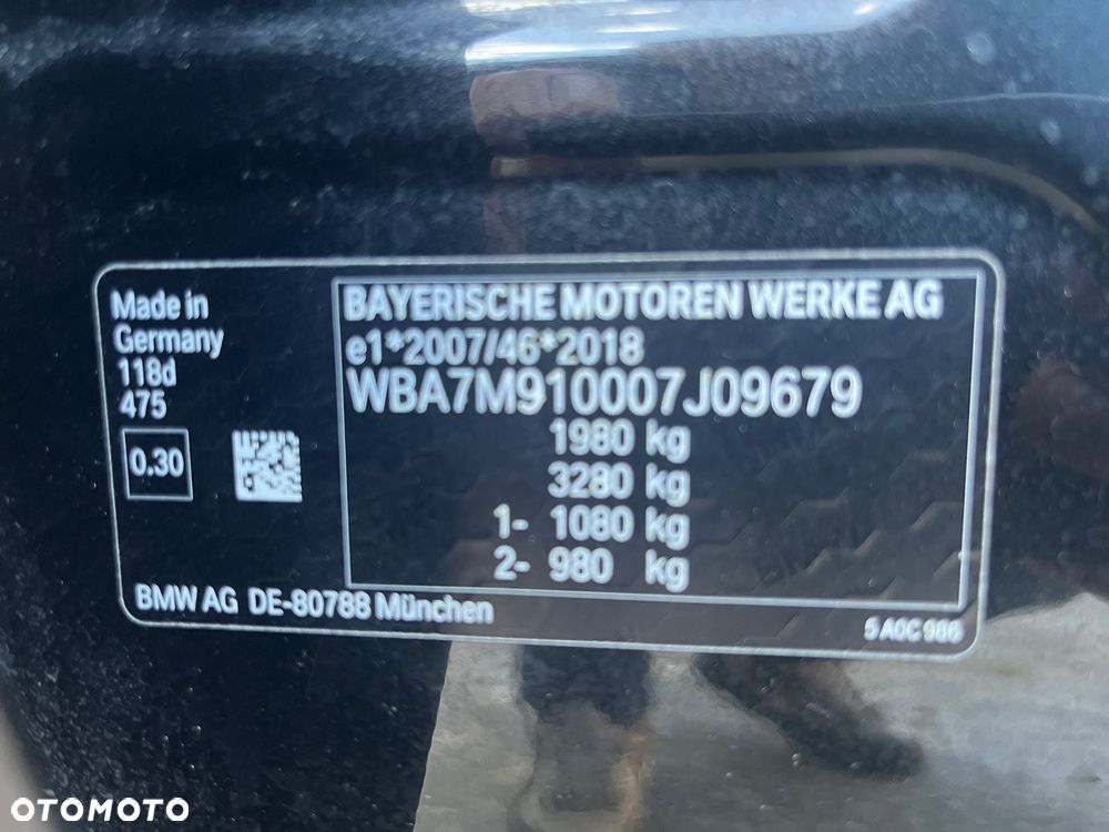 BMW Seria 1 118d Edition M Sport Shadow - 5