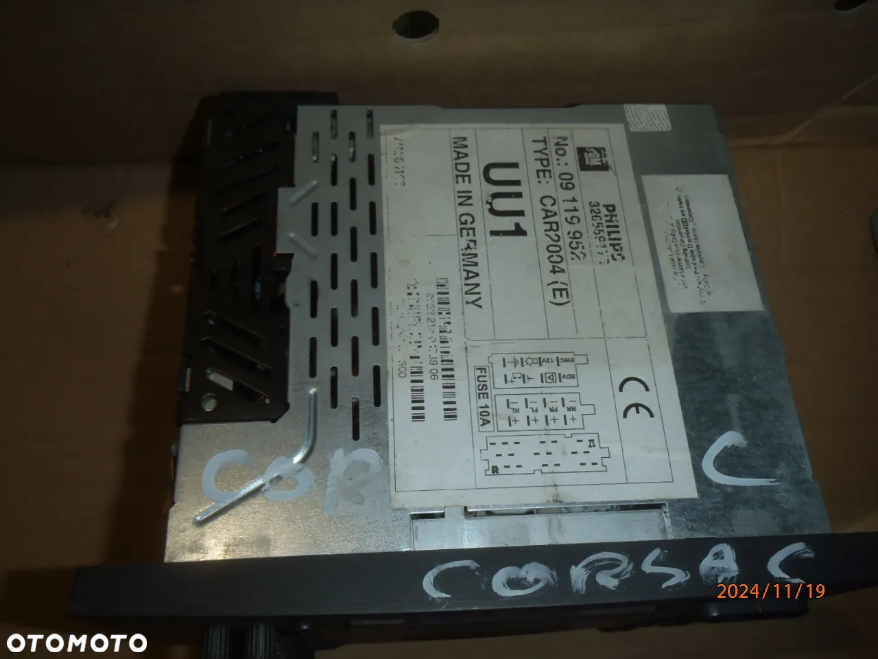 radio opel corsa b c combo meriva vectra vivaro - 10
