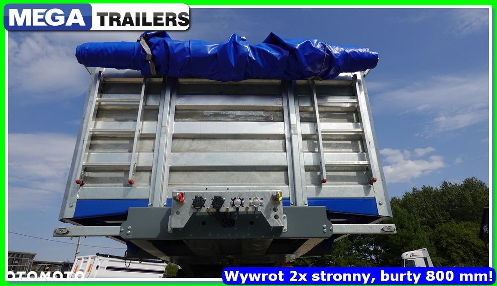 Inny Platforma / Wywrotka 2 strona, 12,60 m, burta 800 mm! - 32