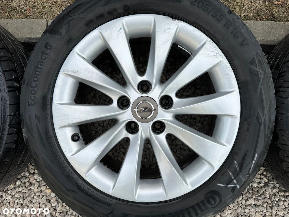 Opel Meriva Astra Zafira Alufelgi 16" 5X110 6,5Jx16 ET37 - 4