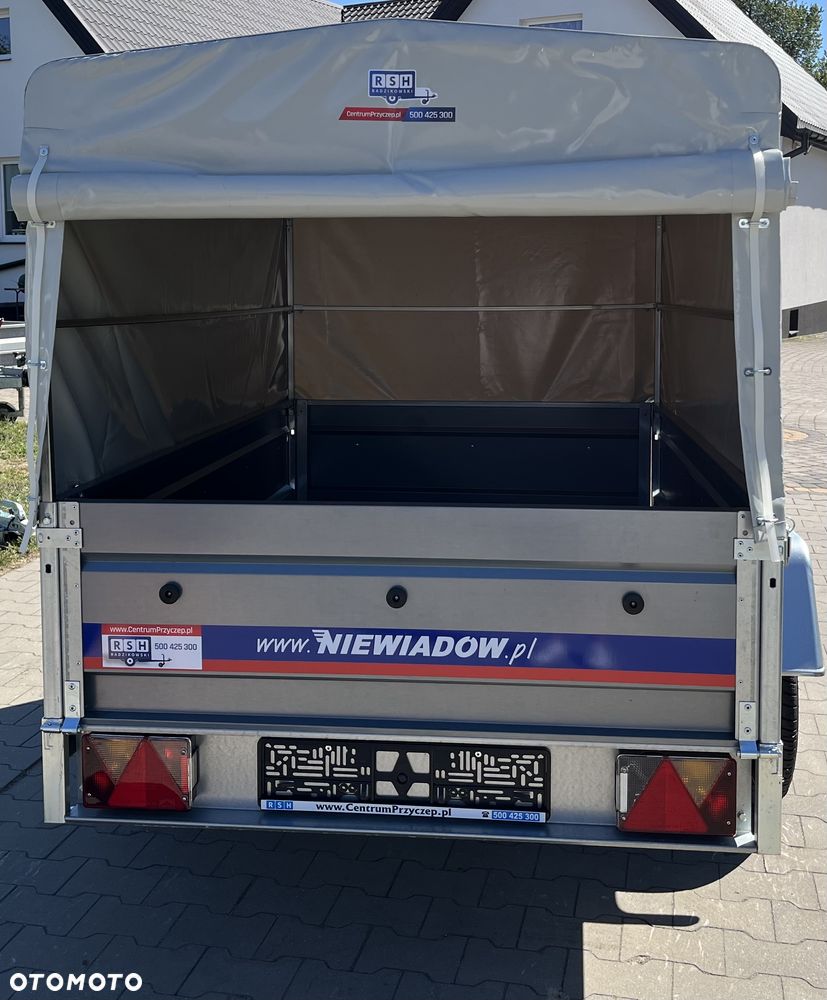 Niewiadów PRZYCZEPKA SAMOCHODOWABE7320U 2,05X1,22M, DMC: 750KG Z PLANDEKĄ H120CM - 5