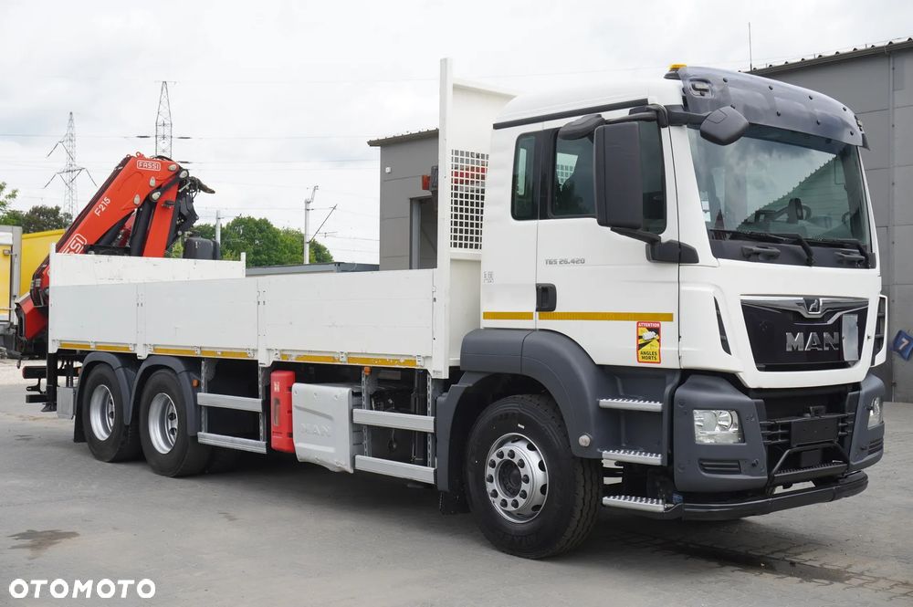 MAN TGS 26.420 6×4 / Fassi F215A.2.24 / Pilot / Rotator / platforma 6.7 m_257300 - 9