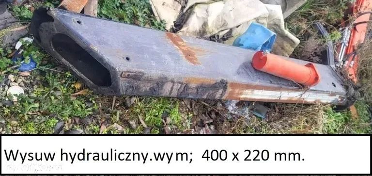 HDS  Przedłuzka wysuw Ramie Kiper Wywrot HDS PALFINGER HIAB IVECO DAILY RENAULT MAN - 9