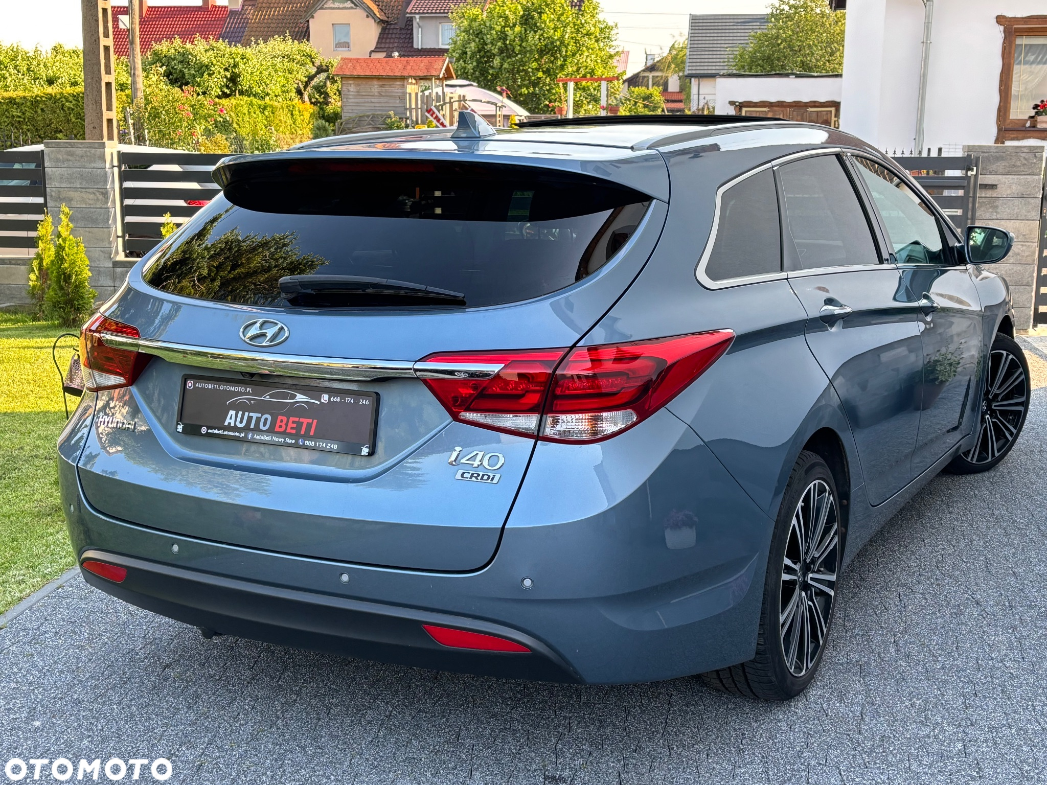 Hyundai i40 Kombi blue 1.7 CRDi DCT Premium - 3