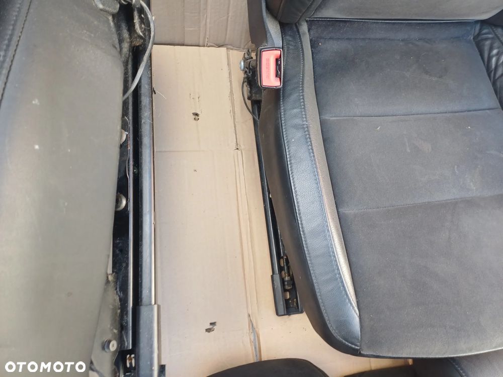 Fotele Skoda Superb 2 skóra alkantara grzane z pamieciami Kombi Europa - 20