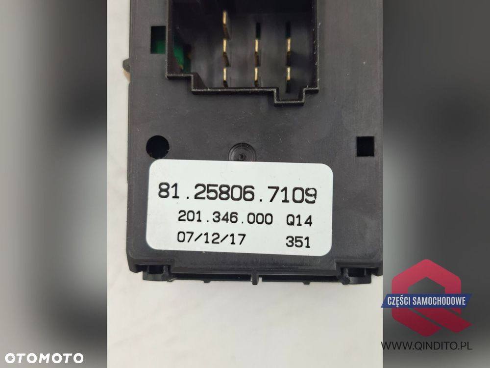 PANEL STEROWANIE SZYB LUSTEREK MAN TGX TGS - 4