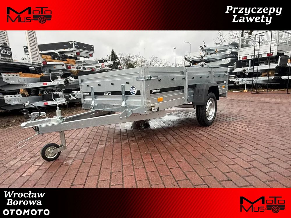 Martz Przyczepa Martz Premium 264 1 oś 264x126x40cm DMC 750 kg dostawa pod dom MOTOMUS - 1