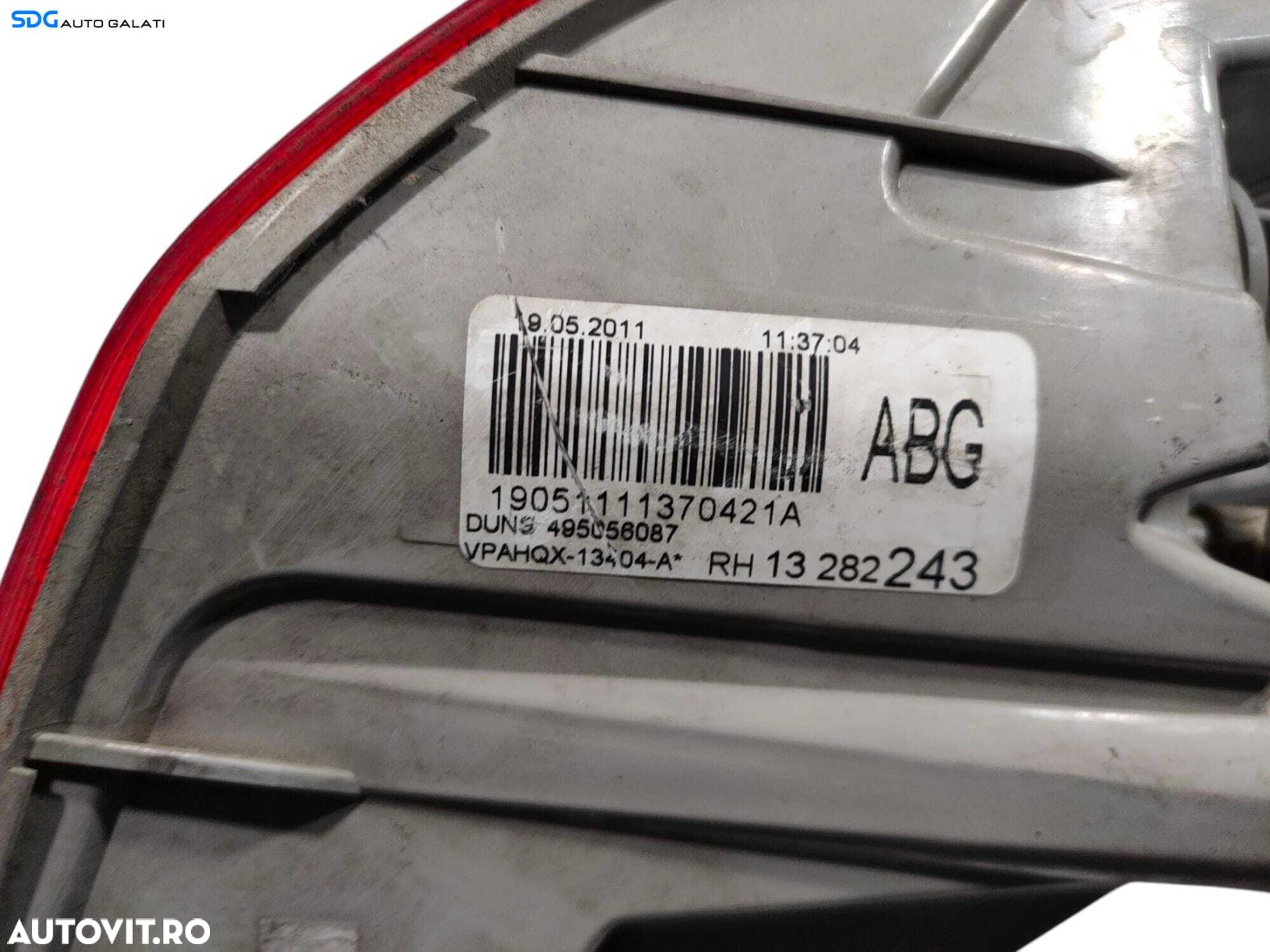 Stop Lampa Tripla Dreapta Opel Astra J Combi Break Caravan 2009 - 2016 Cod 13282243 (Fisurate Sparte Marginile) [L5295] - 5