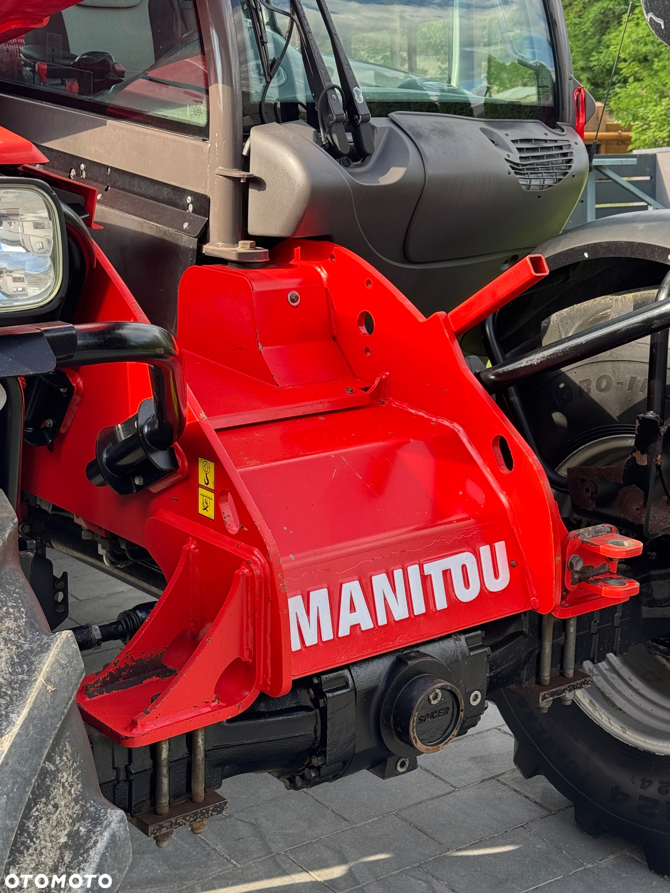 Manitou MLT840-137PS ELITE!! Idealny stan!! Sprowadzona!! [ładowarka teleskopowa] - 8