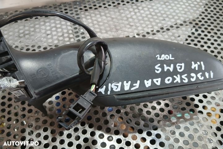 Oglinda stanga electrica E901034287 E901034287 Skoda Fabia 5J [2007 - - 4