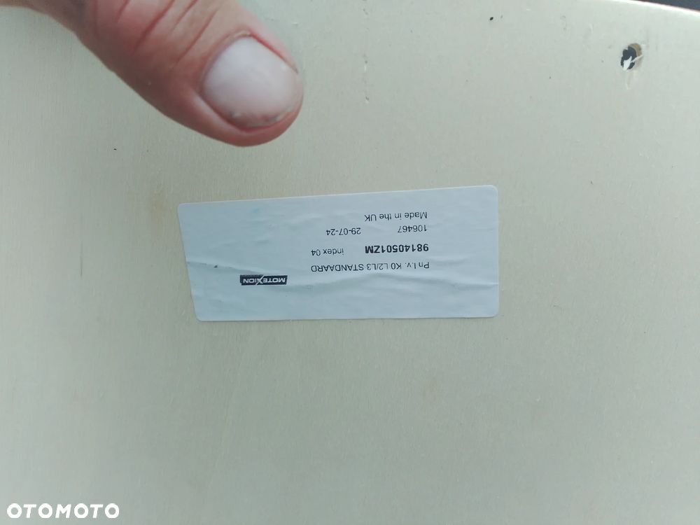 Zabudowa ochronna podłoga osłony ściany drzwi 16rdo26r.proace scudo expert jumpy vivaro partner berlingo  Combo L2 L3 98170082ZM - 14