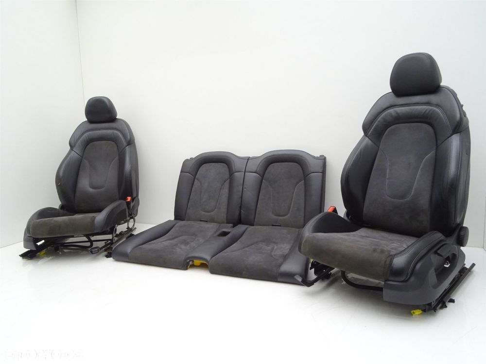 Komplet foteli kanapa tył tylna skóra fotel 8j0881105 audi tt 8j - 3