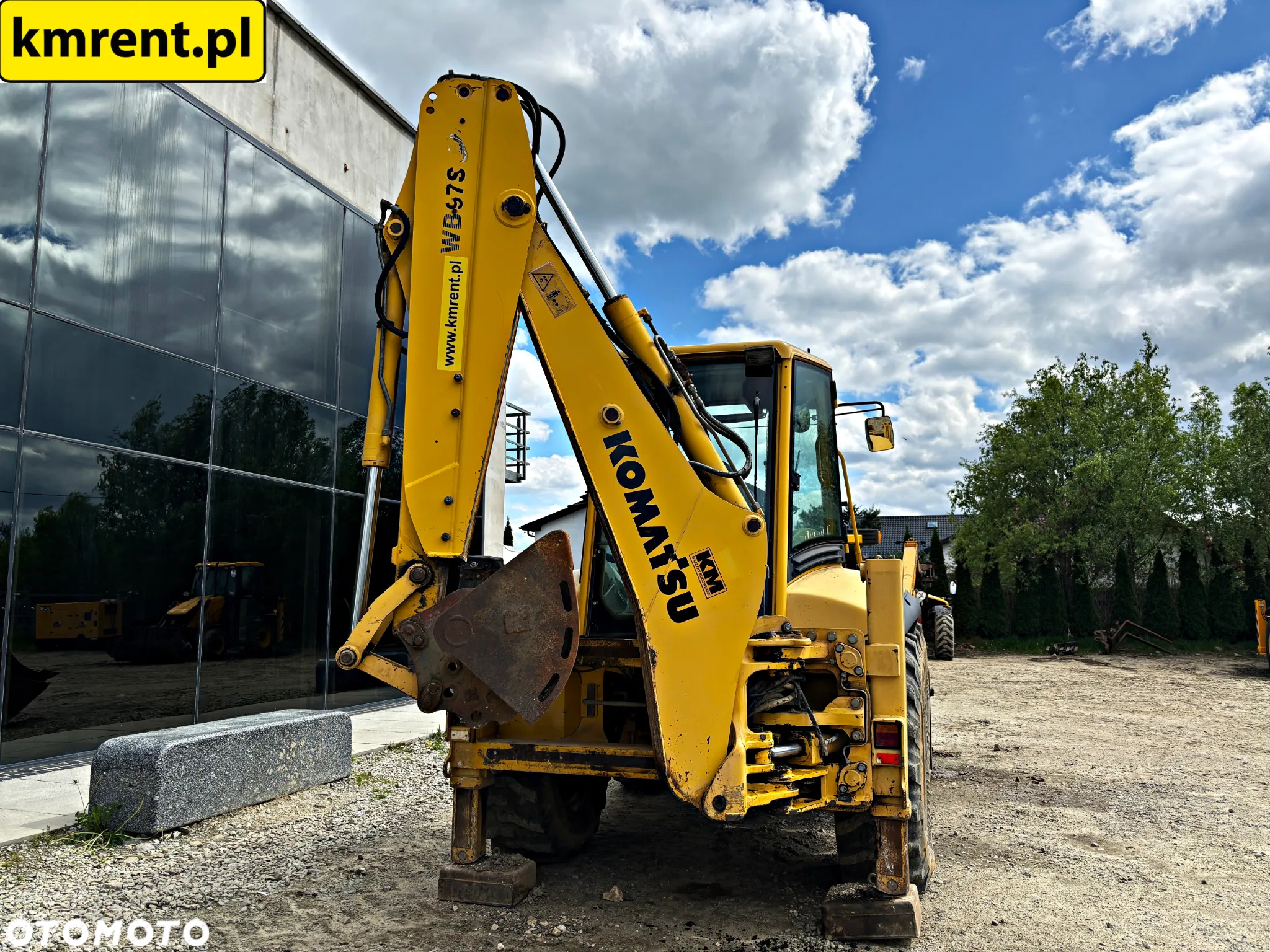 Komatsu WB 97 S-2 KOPARKO-ŁADOWARKA 2000R. | JCB 3CX 4CX CASE 590 580 NEW HOLLAND 115 - 17