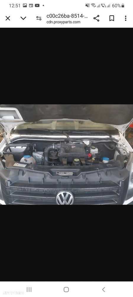 Motor 2.0 diesel cod CKTC  Volkswagen Crafter 2011-2016 100Kw - 2