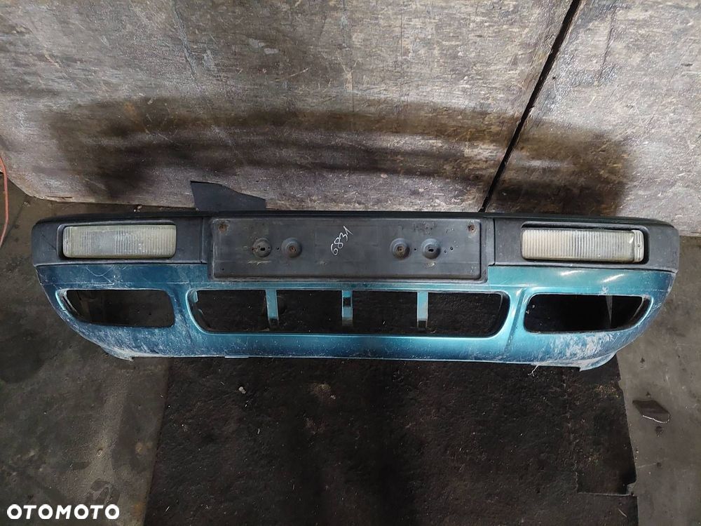 ZDERZAK PRZÓD + LAMPA LEWY + PRAWY PRZÓD CHŁODNICA AUDI 80 B4 LZ6P - 5